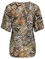 Geisha T-shirt v-neck jersey AOP 52445-60 JAZZ