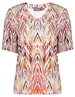 Geisha T-shirt v-neck jersey AOP 52445-60 JAZZ