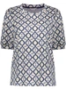 Geisha Top jaqcuard s/sl 53160-70