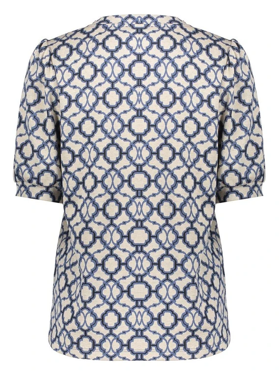 Geisha Top jaqcuard s/sl 53160-70