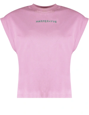 Harper & Yve CROPPED MUSCLE TOP SS23F314