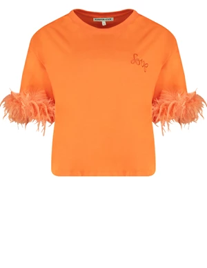 Harper & Yve FEATHER T-SHIRT FW23P300