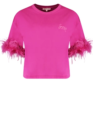 Harper & Yve FEATHER T-SHIRT FW23P300