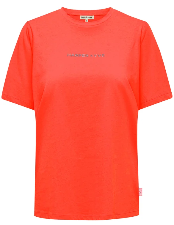 Harper & Yve RHINESTONE T-shirt SS25Y301