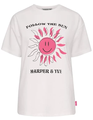 Harper & Yve SMILEY T-SHIRT SS24D302