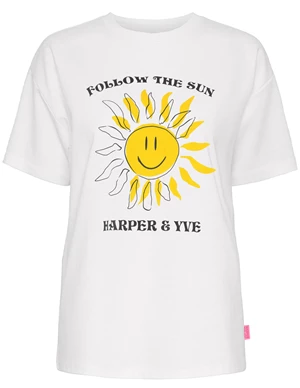 Harper & Yve SMILEY T-SHIRT SS24D302