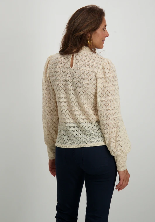 Jacqueline de Yong JDYAVERY L/S LACE TOP JRS NOOS 15268408