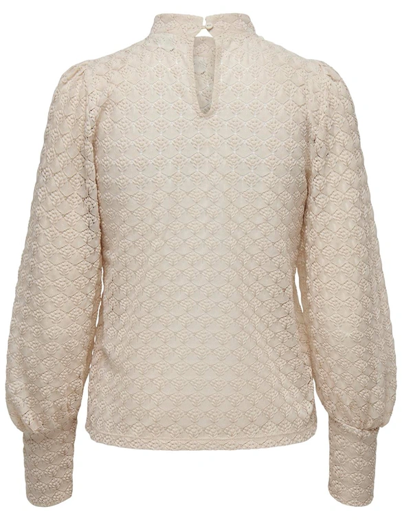 Jacqueline de Yong JDYAVERY L/S LACE TOP JRS NOOS 15268408