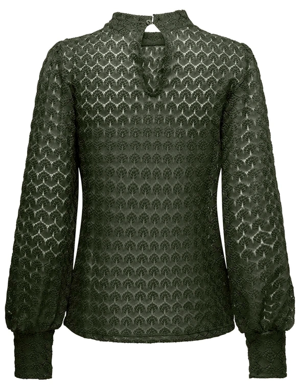 Jacqueline de Yong JDYAVERY L/S LACE TOP JRS NOOS 15268408