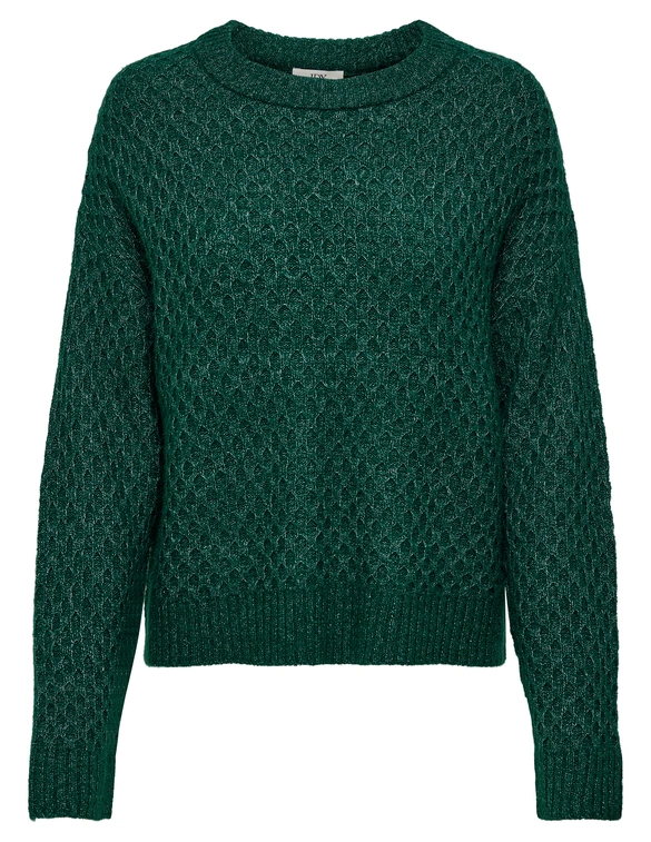 Jacqueline de Yong JDYBIGUM L/S O-NECK PULLOVER KNT 15328356