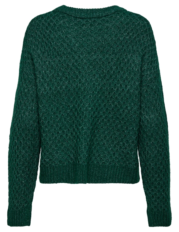 Jacqueline de Yong JDYBIGUM L/S O-NECK PULLOVER KNT 15328356
