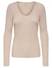 Jacqueline de Yong JDYBODILLA LUREX L/S V-NECK PULLOVE 15335494