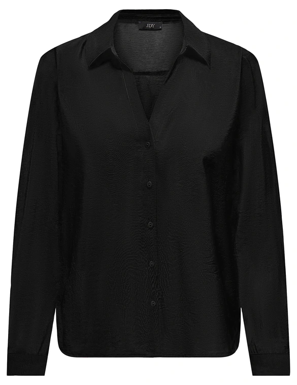 Jacqueline de Yong JDYCAMILLE L/S LOOSE V-NECK SHIRT W 15339012