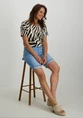 Jacqueline de Yong JDYCAMILLE S/S O-NECK TOP WVN 15301575