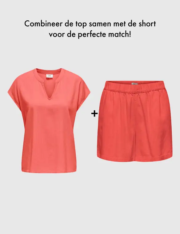 Jacqueline de Yong JDYCAYA LINEN HW SHORTS WVN DIA 15346562