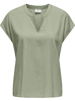 Jacqueline de Yong JDYCAYA LION LINEN S/S TOP WVN DIA 15346547
