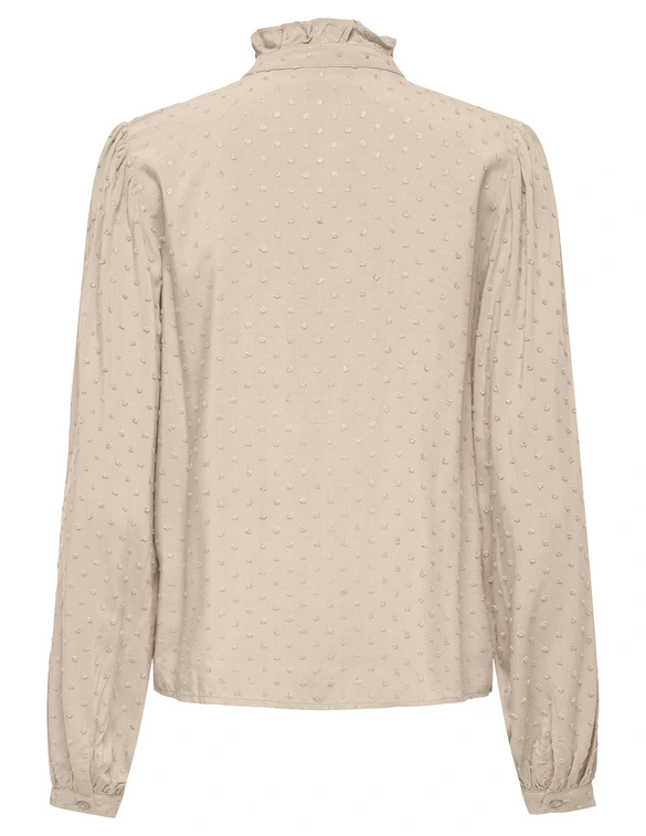 Jacqueline de Yong JDYDIANA LIFE L/S FRILL SHIRT WVN 15343798