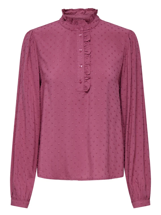 Jacqueline de Yong JDYDIANA LIFE L/S FRILL SHIRT WVN 15343798