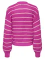 Jacqueline de Yong JDYELLEN L/S V-NECK STRIPE CARDIGAN 15328338