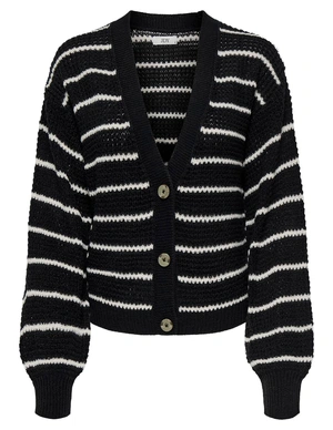 Jacqueline de Yong JDYELLEN L/S V-NECK STRIPE CARDIGAN 15328338