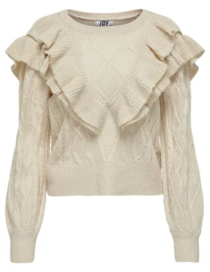 Jacqueline de Yong JDYFRANCE L/S FRILL YOKE PULLOVER K 15271728