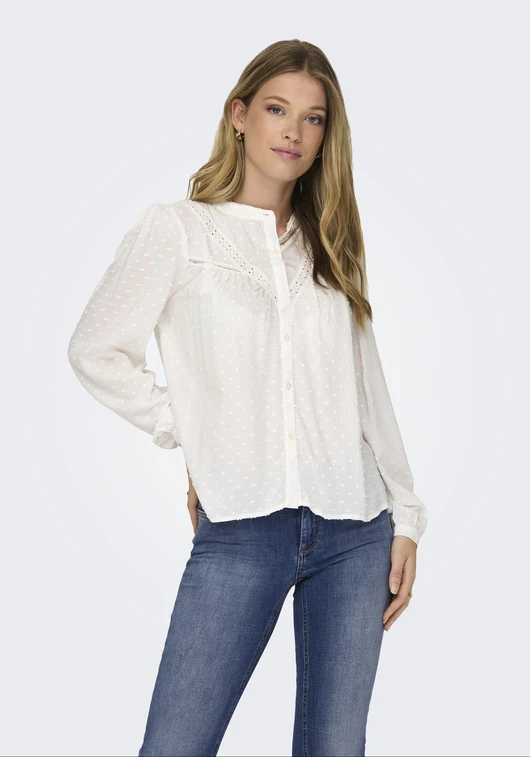 Jacqueline de Yong JDYJADE LIFE L/S DOBBY LACE SHIRT W 15317255