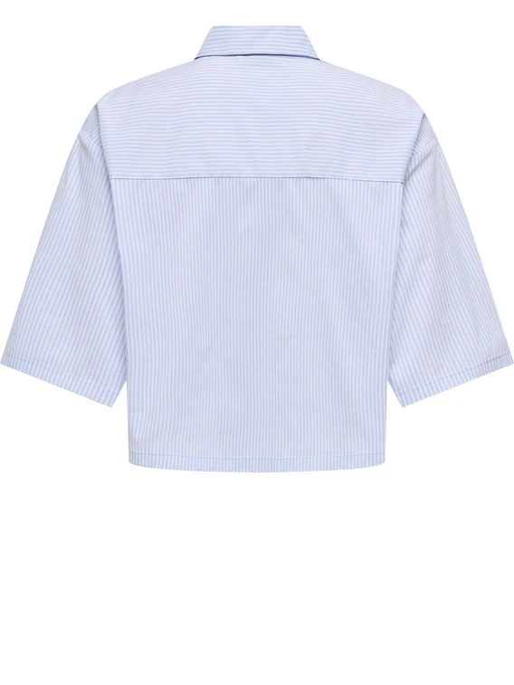 Jacqueline de Yong JDYMIO 2/4 CROPPED SHIRT WVN DIA 15347618