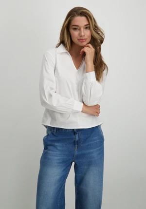 Jacqueline de Yong JDYMIO L/S V-NECK TOP WVN DIA 15335502