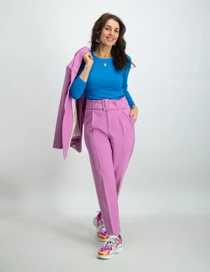 Jacqueline de Yong JDYPLUM L/S O-NECK PULLOVER KNT 15287470