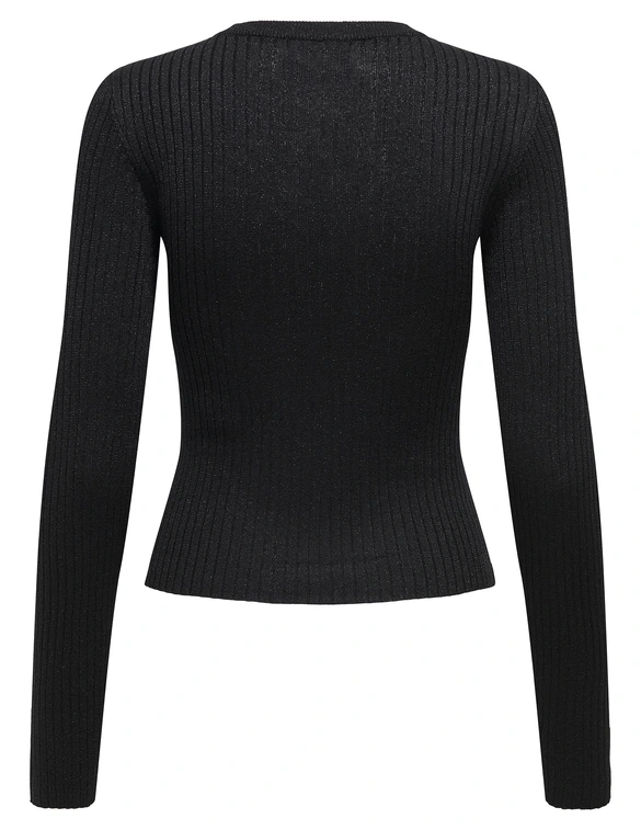 Jacqueline de Yong JDYPLUM LUREX L/S O-NECK PULLOVER K 15330569