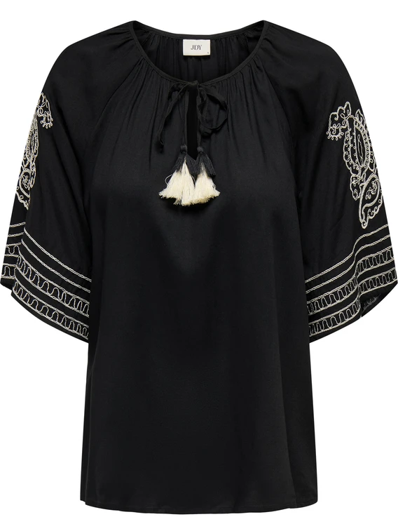 Jacqueline de Yong JDYRISSO LIFE BIANCA L/S TOP WVN 15347078
