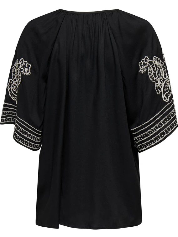 Jacqueline de Yong JDYRISSO LIFE BIANCA L/S TOP WVN 15347078