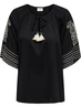Jacqueline de Yong JDYRISSO LIFE BIANCA L/S TOP WVN 15347078