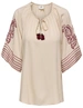Jacqueline de Yong JDYRISSO LIFE BIANCA L/S TOP WVN 15347078