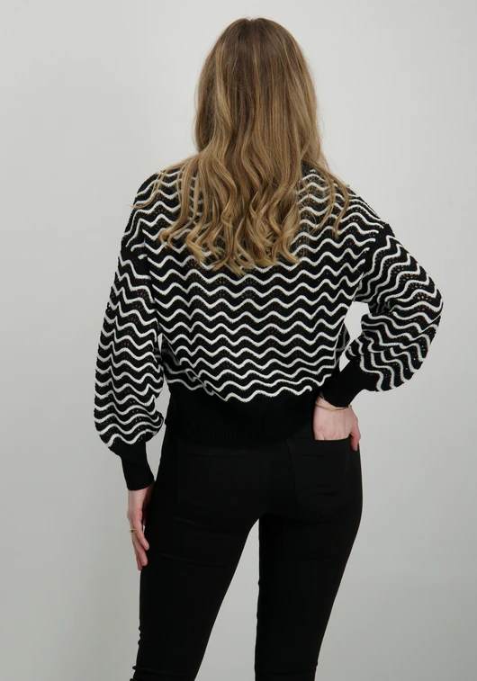 Jacqueline de Yong JDYRITA L/S SHORT STRUCTURE PULL KN 15284280