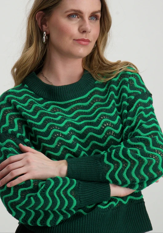 Jacqueline de Yong JDYRITA L/S SHORT STRUCTURE PULL KN 15284280