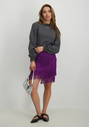 Jacqueline de Yong JDYRUE GLITTER L/S BOAT PULLOVE KNT 15330648