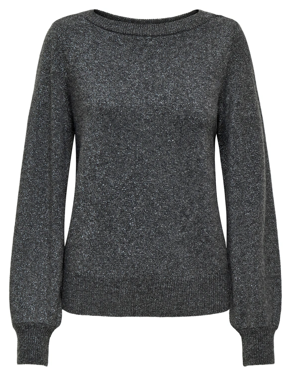 Jacqueline de Yong JDYRUE GLITTER L/S BOAT PULLOVE KNT 15330648