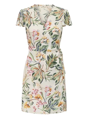 Jacqueline de Yong JDYSEZEN LIFE S/S WRAP DRESS WVN DI 15351572