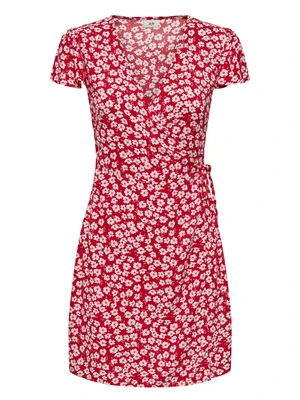 Jacqueline de Yong JDYSEZEN LIFE S/S WRAP DRESS WVN DI 15351572