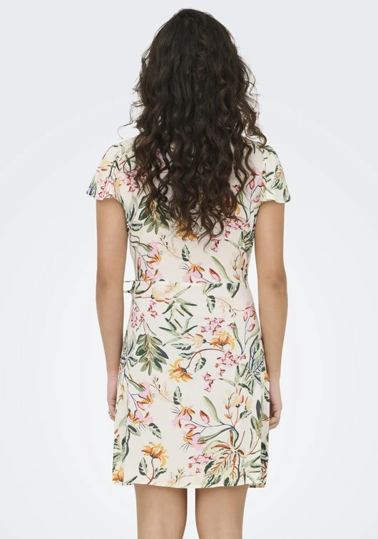 Jacqueline de Yong JDYSEZEN LIFE S/S WRAP DRESS WVN DI 15351572