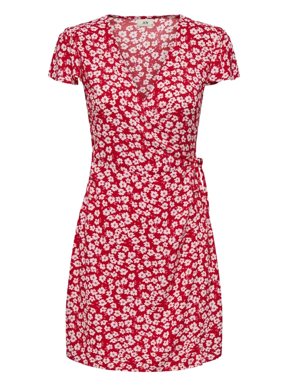 Jacqueline de Yong JDYSEZEN LIFE S/S WRAP DRESS WVN DI 15351572