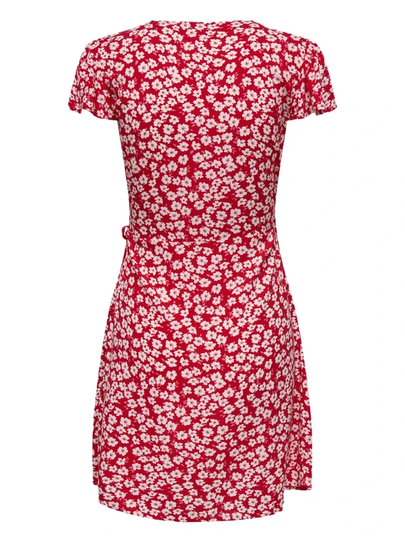 Jacqueline de Yong JDYSEZEN LIFE S/S WRAP DRESS WVN DI 15351572
