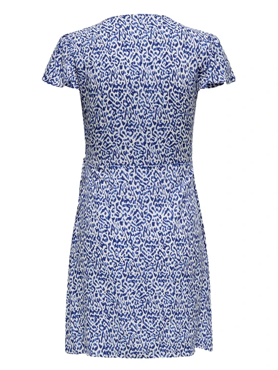 Jacqueline de Yong JDYSEZEN LIFE S/S WRAP DRESS WVN DI 15351572