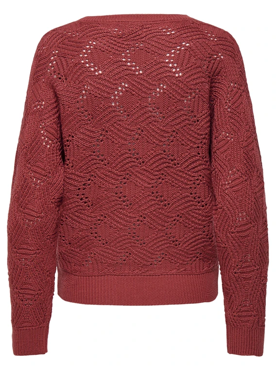 Jacqueline de Yong JDYSUN LISA L/S ON STRUC. PULLOVER 15336306