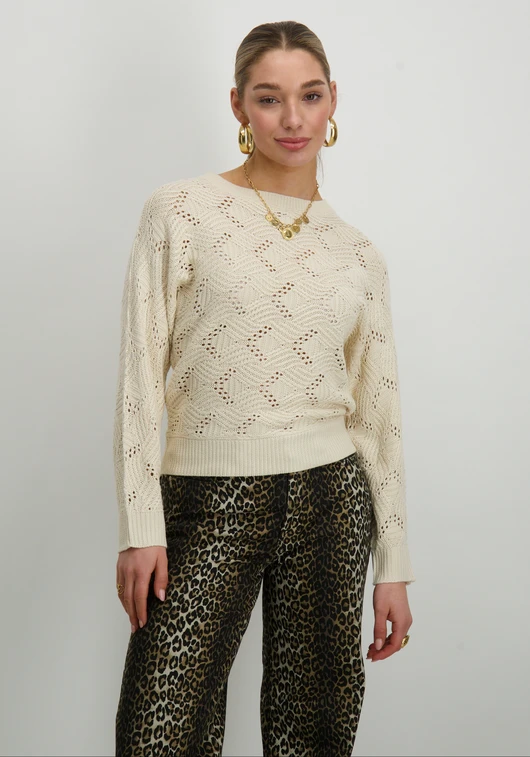 Jacqueline de Yong JDYSUN LISA L/S ON STRUC. PULLOVER 15336306