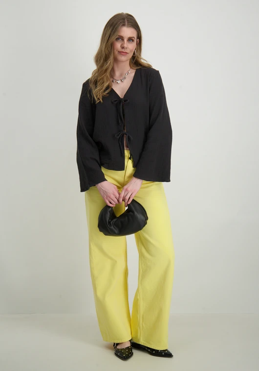 Jacqueline de Yong JDYTHEIS LIFE L/S TOP WVN DIA 15341079