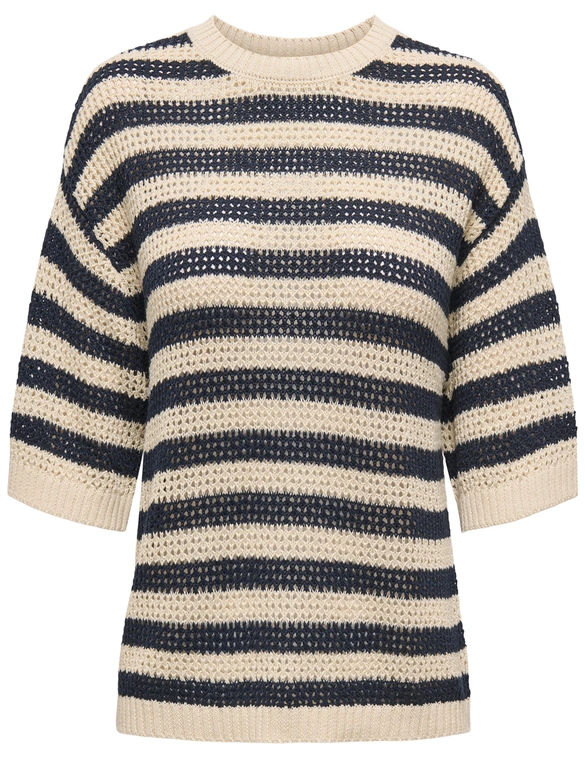Jacqueline de Yong JDYTIKKA 2/4 O-NECK PULLOVER KNT 15346446