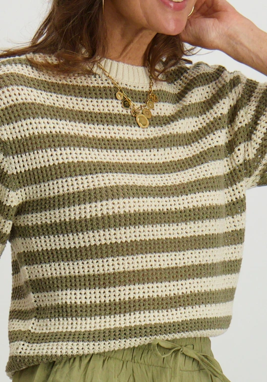 Jacqueline de Yong JDYTIKKA 2/4 O-NECK PULLOVER KNT 15346446