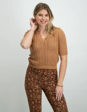 Jacqueline de Yong JDYTIKKA 2/4 STRUCTURE PULLOVER KNT 15287445